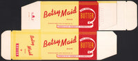 Vintage box BETSY MAID BUTTER dated 1939 Farmers Co-op Creamery Elizabeth Illinois