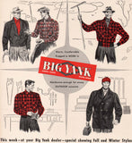 Vintage magazine ad BIG YANK SHIRTS PANTS OUTER WEAR 1947 Reliance Manufacturing