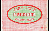 Vintage bread wrapper BOERGER Dairy Farms Cincinnati Ohio unused new old stock