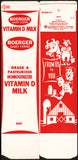Vintage box BOERGER DAIRY FARMS Vitamin D milk carton family farmer Cincinnati
