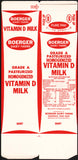 Vintage box BOERGER DAIRY FARMS Vitamin D milk carton family farmer Cincinnati