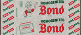 Vintage bread wrapper BOND Bondie boy pictured dated 1947 Kansas City Missouri