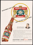 Vintage magazine ad BREWERS BEST BEER Sherman Billingsley NY Stork Club 1947