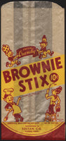 Vintage bag BROWNIE ICE CREAM SANDWICH brownies pictured National Biscuit Company