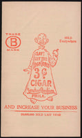 Vintage receipt BRUCKER and BOGHIEN Cigars Tobacco 1910s Philadelphia n-mint