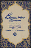 Vintage playing card BUSINESS MENS ASSURANCE COMPANY BMA Kansas City Missouri