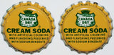 Soda pop bottle caps Lot of 12 CANADA DRY CREAM cork lined unused new old stock