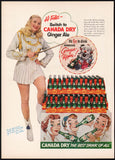 Vintage magazine ad CANADA DRY GINGER ALE 1952 Mary Hartline Super Circus TV pictured