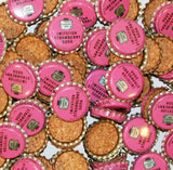 Soda pop bottle caps Lot of 25 CANADA DRY STRAWBERRY #1 unused new old stock