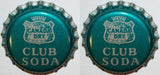 Soda pop bottle caps Lot of 100 CANADA DRY CLUB SODA cork unused new old stock