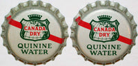 Soda pop bottle caps CANADA DRY QUININE Lot of 2 cork lined unused new old stock