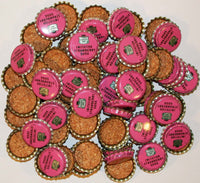 Soda pop bottle caps Lot of 100 CANADA DRY STRAWBERRY #1 unused new old stock