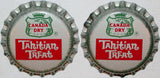 Soda pop bottle caps Lot of 100 CANADA DRY TAHITIAN TREAT cork new old stock