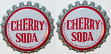Soda pop bottle caps Lot of 100 CHERRY SODA #1 cork lined unused new old stock