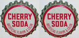 Soda pop bottle caps Lot of 12 CHERRY SODA #2 cork lined unused new old stock
