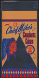 Vintage bag CHIEF MIKOS Carmel Corn inidan arrowhead 16oz Sharon PA unused n-mint