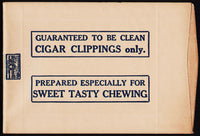 Vintage bag CIGAR CLIPPINGS John Weisert Tobacco St Louis Missouri unused n-mint