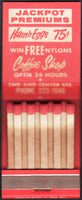 Vintage full matchbook CLUB CAL-NEVA cartoon indian and casino pictured Reno Nevada