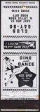 Vintage matchbook cover CLUB GAY-BO dancing girl North Little Rock Rose City Ark