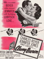 Vintage magazine ad CLUNY BROWN movie from 1946 Charles Boyer and Jennifer Jones