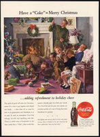 Vintage magazine ad COCA COLA 1944 Have a Coke equals Merry Christmas featured