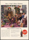 Vintage magazine ad COCA COLA 1944 Have a Coke equals Merry Christmas featured