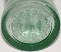 Vintage soda pop bottle COCA COLA 1923 Christmas hobbleskirt Jefferson City MO