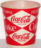 Vintage paper cups COCA COLA Lot of 3 different Free Sample size unused n-mint