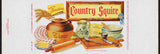 Vintage bread wrapper COUNTRY SQUIRE Spaulding Bakeries Binghamton NY n-mint