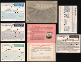 Vintage COUPONS Lot of 5 dated 1958 1959 Oxydol Ivory Comet in original envelope