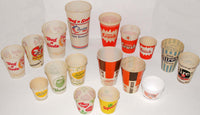 Vintage paper cups  HUGE SODA POP COLLECTION many Rare ones 211 different unused
