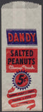 Vintage bag DANDY SALTED PEANUTS Dandy Potato Chips Windsor new old stock n-mint