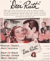 Vintage magazine ad DEAR RUTH movie from 1947 William Holden and Joan Caulfield