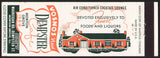 Vintage matchbook cover VOSNOS NEW DEMPSTER CAFE Cocktail Lounge Morton Grove ILL