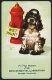Vintage playing card DENVER DENTAL LABORATORY Colorado Butch by hydrant Staehle