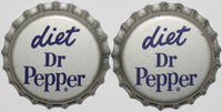 Soda pop bottle caps Lot of 12 DIET DR PEPPER cork lined Dallas Texas unused