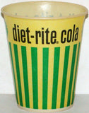 Vintage paper cup DIET RITE COLA 4oz size unused new old stock n-mint+ condition