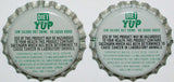 Soda pop bottle caps Lot of 25 DIET YUP #1 plastic lined unused new old stock