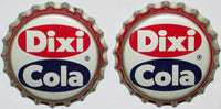 Soda pop bottle caps Lot of 100 DIXI COLA cork lined unused new old stock