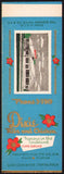 Vintage matchbook cover DIXIE RIBS and CHICKEN Miami Florida salesman sample