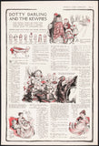 Vintage magazine ad DOTTY DARLING AND THE KEWPIES from 1910 Rose O'Neill artwork