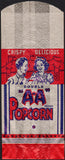 Vintage bag DOUBLE AA POPCORN boy girl circus tent pictured new old stock n-mint