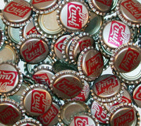 Soda pop bottle caps Lot of 25 DR ENUF plastic lined unused new old stock