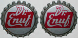 Soda pop bottle caps Lot of 12 DR ENUF plastic lined unused new old stock