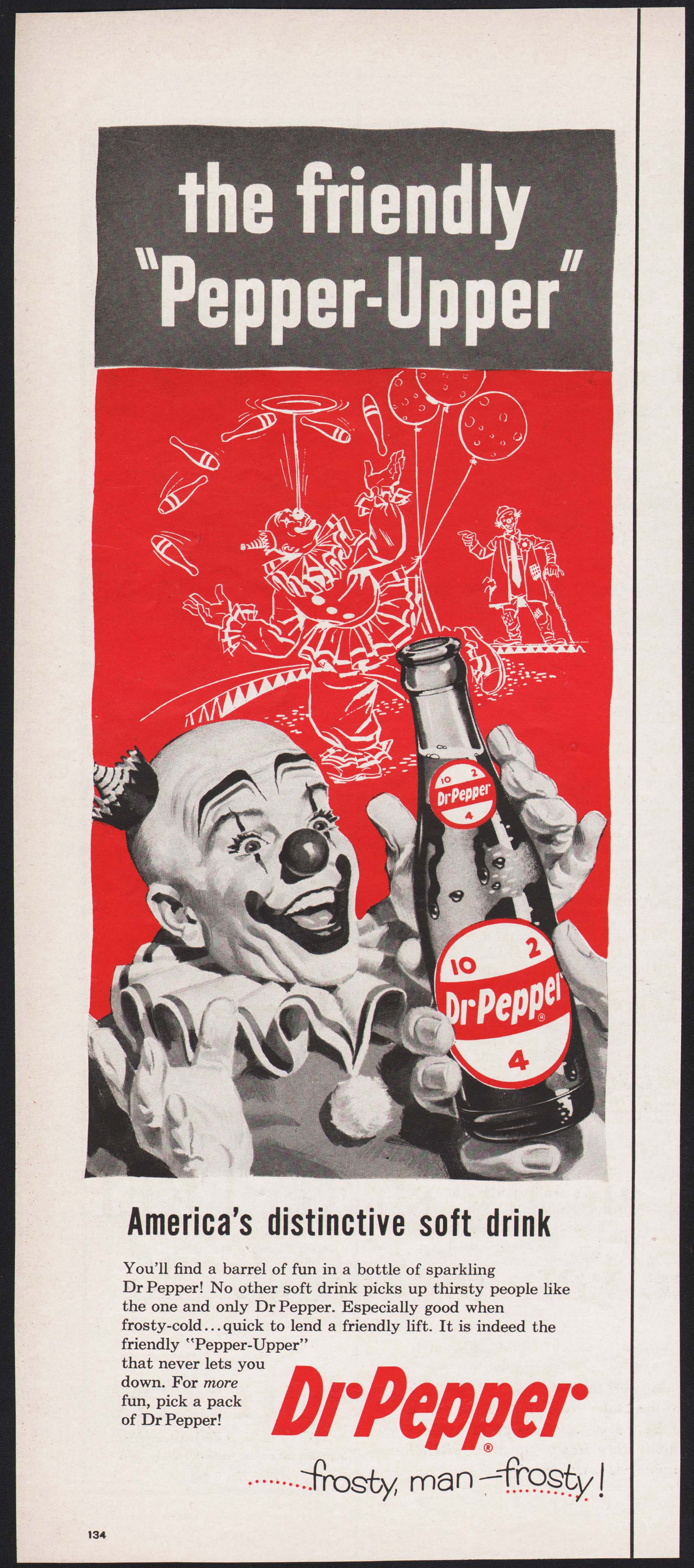 Vintage Dr. Pepper Frosty Man Shirt outlet