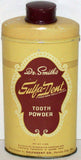 Vintage tin DR SMITHS SULFA DENT Tooth Powder Kansas City Missouri new old stock