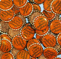Soda pop bottle caps Lot of 12 DUKE ORANGE PINEAPPLE baby pictured new old stock