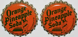 Soda pop bottle caps Lot of 100 DUKE ORANGE PINEAPPLE baby pictured new old stock