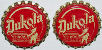 Soda pop bottle caps Lot of 100 DUKOLA baby pictured cork lined new old stock