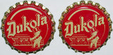 Soda pop bottle caps Lot of 12 DUKOLA baby pictured cork lined new old stock